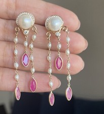 Boucles d'oreilles lustre en