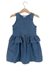 GYMP Robe en Jean Fille Bleu