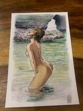 CARTE POSTALE 15X10 MILO MANARA PIN UP 
