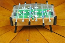 RARE 1997 Basic Fun Miniature FOOSEBALL TABLE Table football Mini SOCCER