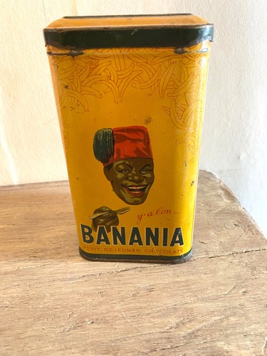 Ancienne boîte banania - boîte,