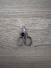 Small Cigar Cutter / Pocket Cigarillo Silver Metal 