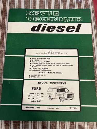 Revue technique ford - revue, transit