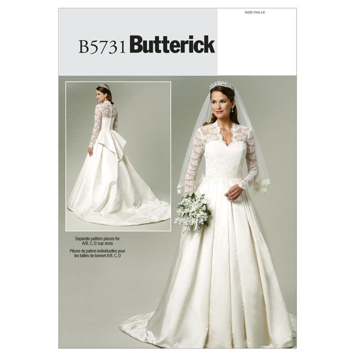 Patron robe mariée - robe, de