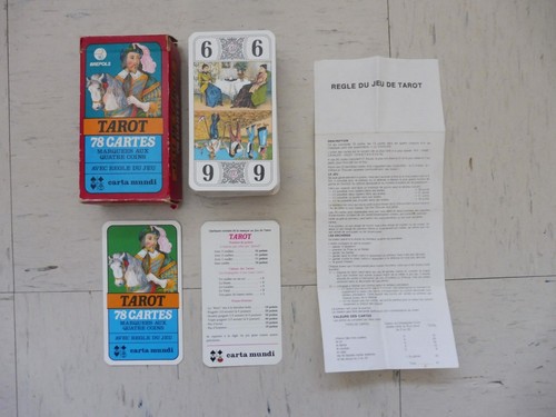 Jeu cartes tarot complet - 78,
