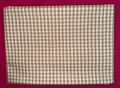 Tissu ancien vichy pur coton - tissu,