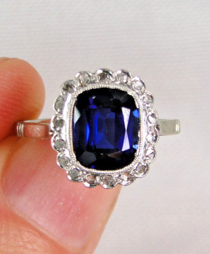 Bague pompadour art deco - pompadour,