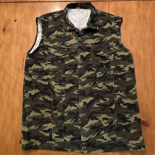 Camouflage vest 2xl camo - camouflage,