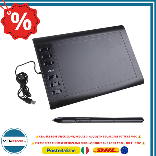 Tablette graphique vinsa - graphique,