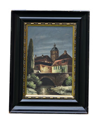 Huile sur la Toile – Signé