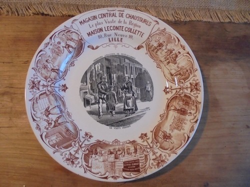Assiette sarreguemines maison - sarreguemines,