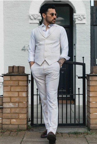 Homme été costume gilet - costume,