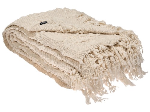 Couverture lit tissée avec - de,