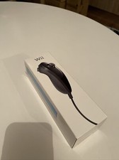 NEUF NEW manette nunchuk noir en boîte nintendo WII WII U officielle