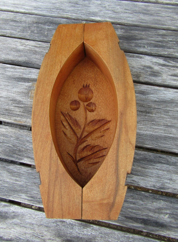 Ancien moule beurre bois - ancien,