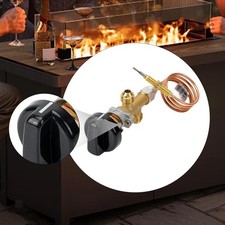 Vanne De Régulation De Foyer à Gaz 23,62 Pouces Avec Thermocouple Pour