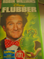 k7 disney FLUBBER ROBIN WILLIAMS