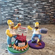 Simpsons  KITCHEN figurine bundle "Hot Stuff" and " MorningJolt" Misadventures 