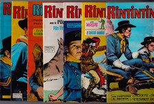 LOT 7 RINTINTIN POSTER n°1-4-6-7-8-11-12 ¤ 1978 SAGEDITION ¤ TOUS AVEC POSTER