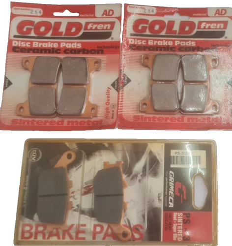 Kit plaquettes frein - de,