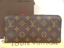Louis Vuitton Monogram Portefeuille Insolite M60250 Long wallet Red Spain