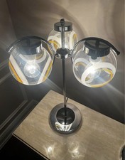MCM - Space Age - Chrome and glass globes lamp
