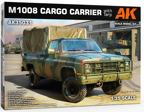 M1008 troop carrier with tarp - carrier,