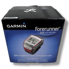 Garmin Forerunner 305 GPS Enabled Trainer Smart Watch with Heart Rate Monitor