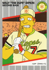 The Simpsons 1990 / Simpsons Bongo 1993 Individual Trading Cards