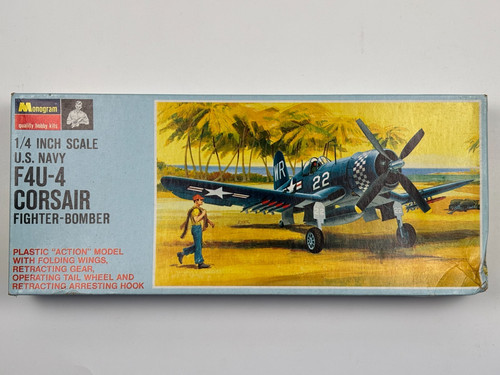 Monogram navy f4u 4 - navy, f4u-4