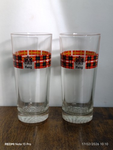 Verre droit vintage - verre,