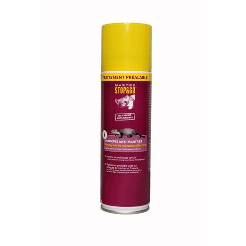 Mousse nettoyante pour marques