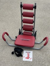 Original Red Ab Rocket Twister Abdominal Crunch Machine Core Trainer READ