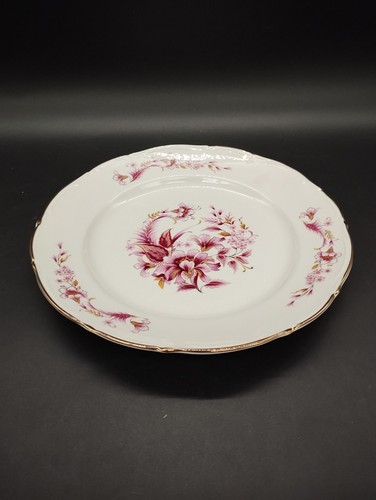 Plat rond - en, porcelaine