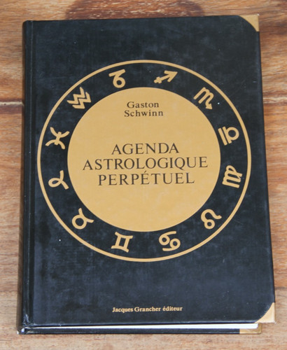 Agenda astrologique perpetuel - agenda,