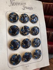 Plaquettes Boutons Mercerie & Magasin Mode Costume & Vêtement Art Nouveau N 12