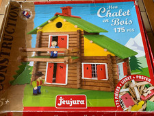 JEUJURA - MON CHALET EN BOIS - Jeu de construction Réf. 8004 - 175 pcs