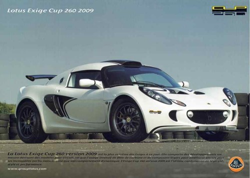 Catalogue brochure lotus - lotus, exige