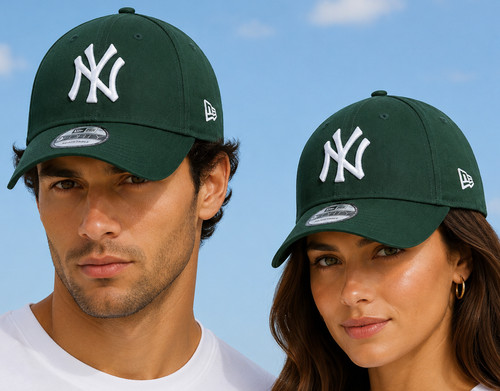 Casquette baseball vert - vert, new