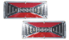 2 X LED Feux Arrière Arrêter Lampes 24V Camion Benne Remorque de Semi-Remorque