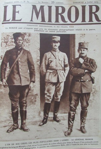 Ww1 miroir 1915 général - ww1, le