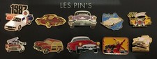 10 Pin's LAPEL PIN PINS CAR AMERICAN CARS BUICK ELDORADO CLUB ETC..