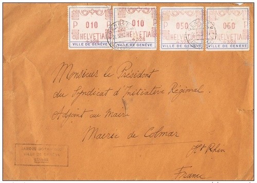 Suisse lettre la - -, de