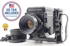 W Grip, Hood & tubes [Exc.5] Mamiya RB67 Pro S Sekor NB 127mm f/3.8 From JAPAN