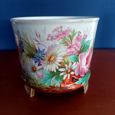 ANCIEN CACHE POT EN PORCELAINE