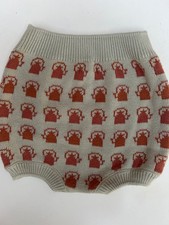 Oeuf Toddler Knit Shorts Copper Kettle + Kate Quinn Carrot Short  18 24M (13038)