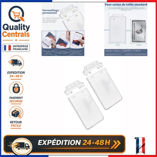 Porte badge transparent - porte-badge,