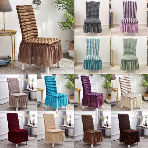 Bubble plaid stretch dining - bubble,