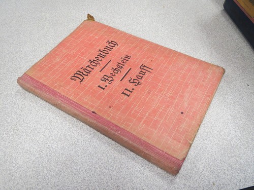 Marchenbuch bechstein hauff - hauff, f