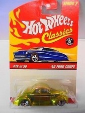 Hotwheels '40 Ford Coupe Hot Wheels voiture moulée sous pression Classics